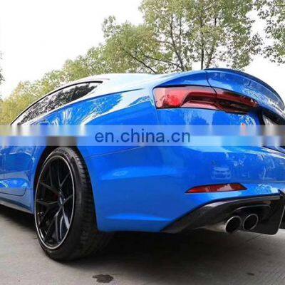 S5 KB Style Carbon Fiber Diffuser For Audi S5 B8.5 With Light Audi S5 Diffuser Rear Lip 2012 2013 2014 2015 2016 photo-4