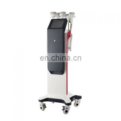 6 in 1 ultrasonic 40K cavitation vacuum RF body tightening led face lifting slimming machine