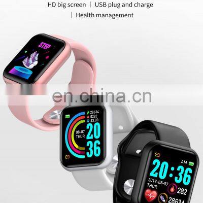 Smartwatch D20 Y68 Y68 Smart Watch Waterproof Ip67 Smartwatch 1.3 Inches Touch Screen Smart Phone Watch photo-4