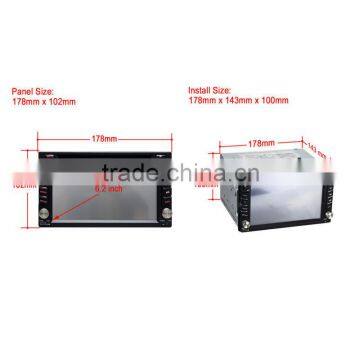 OEM DOUBLE DIN CAR DVD PLAYER FOR HONDA CITY ODYSSEY CRV FIT EVERUS TOUCH SCREEN ANDROID4.4 CAR GPS WIFI BT,SWC,USB,SD,AUX,3G OP photo-2