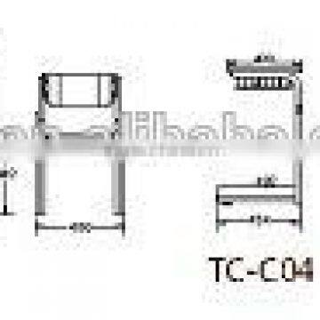 Metal Primary Student Desk and Chair TC-C04+TC-Z04-V for Pupil Furniture photo-3