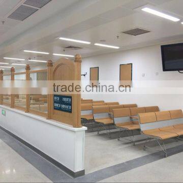Advanced Aluminium Alloy Hospital Waiting Chair 3 Seater,4 Seater 5 Seater Airport Waiting Area Long Benches H60B-6 photo-4