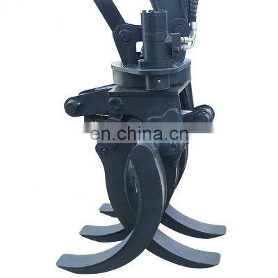 Log Grapple for Wheel Loader Tractor , Forest Log Grapple Trailer photo-2