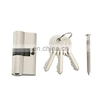 WG0008 Cheap Price Popular High Security Euro profile Solid Brass Combination Door Lock Cylinder with Master Key