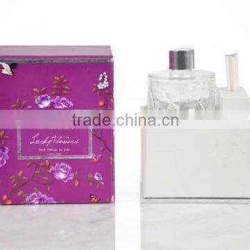 Home fragrance Aroma Reed Diffuser with glass bottle SA-1991