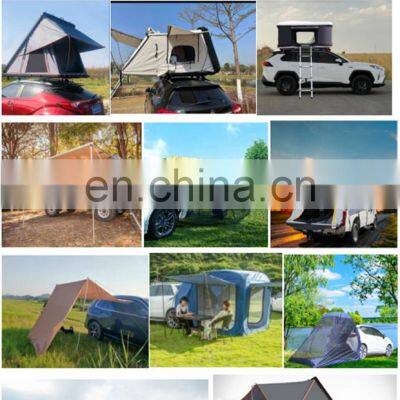 Outdoor Car Camping/Mountaineering Accessories for Trail Suv Pickup Tailgate Tent Waterproof Uv Resistant Sunshade Covers photo-4