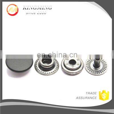 20mm Black Metal Hidden Press Snap Button photo-5