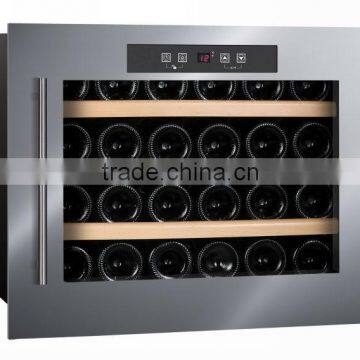 Hot Selling 24 Bottles 56L Compressor Wine Cooler Wine Cellar With Tempered Glss Door