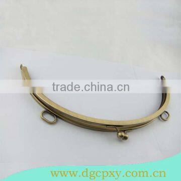 large bag handle metal frame half round frame glue in frame