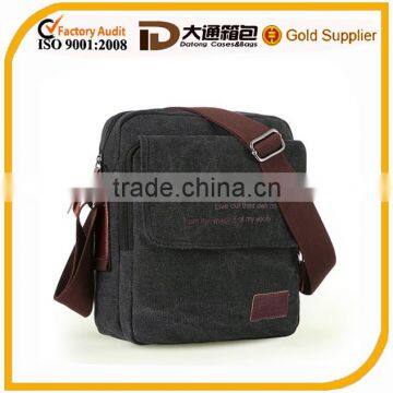 New men business bag, han edition canvas messenger bag men's bags leisure shoulder inclined travel bag, backpack bag