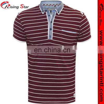 New styling cheap price custom design printed polo shirts for men Modern style cotton fabric polo shirt