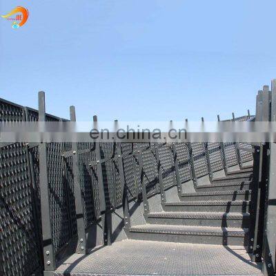 Outdoor Protecting Expanded Metal Security Fence