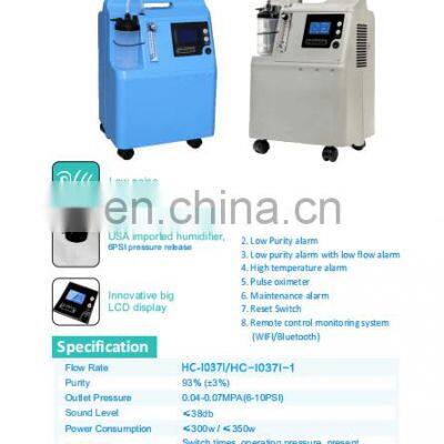 HC-I037I Mini Portable 5L Oxygen Concentrator With Battery for Travel Used in Home/Car/Travel Etc