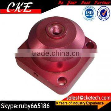 Precision Customized Red Anodized Aluminum Parts