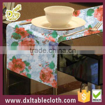 Home decoration colorful plastic table runner