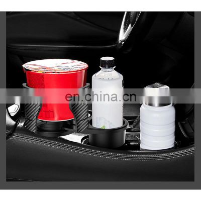 Latest Universal Styling Plastic Water Cooling Luxury Multifunctional 360 Rotating Dual Car Cup Holder