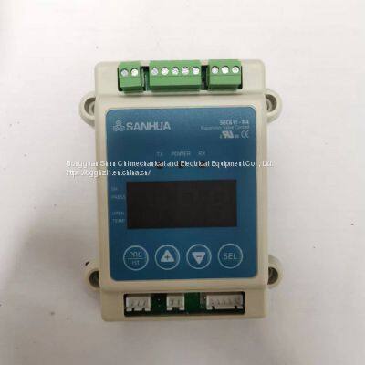 Piezas Sanhua serie SEC-601 Controlador de válvula de expansión electrónica Ensamblaje del controlador SEC601-00 10680000102