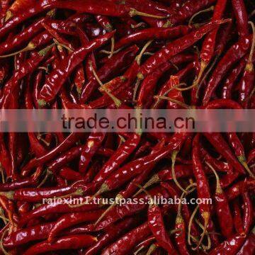 Indian dried chili with stem TEJA chili