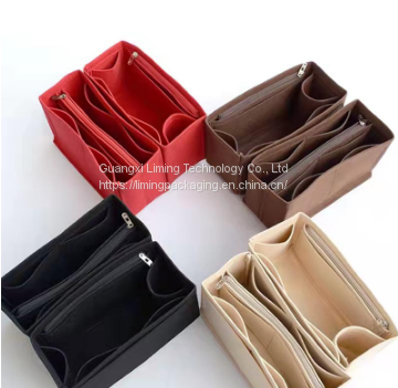 Wholesale Multiple Colors Two Straps Logo Custom Felt Tote Bag Shopping photo-3