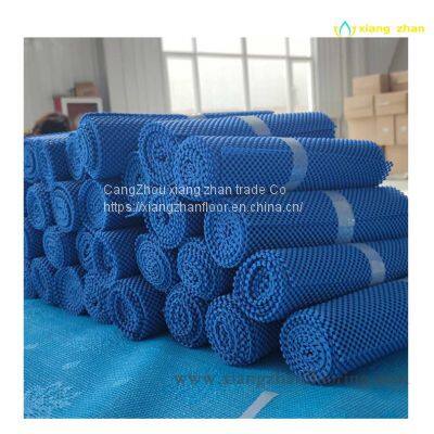 high quality Mesh Foamed anti slip pvc mat