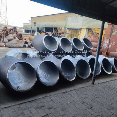 Gas Carbon Steel Butt Welded Pipe Fitting Sch40 Elbow photo-3