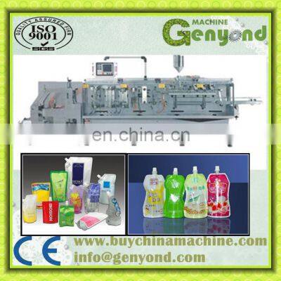 Pineapple Juice Pop Melon Seed Standing up With Spout Satchet/pouch/bag Filling Sealing Capping Packaging Machine photo-2