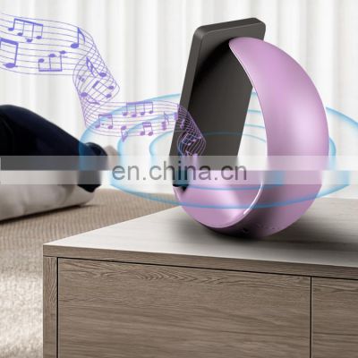 Cute Creative Moonlight Led Nightlight Bass Portable Desktop C-Shape Bt Speaker