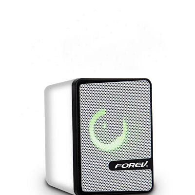 FV-208 wired glow speaker waterproof smart mini  portable speaker for desktop and laptop