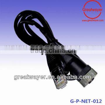 m12 connector 5 pin to rj45 adapter cable assembly