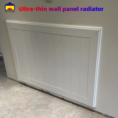 Ultra thin wall panel radiator with thermal radiation