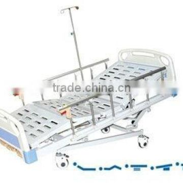 Easily assembled and dissembled Manual Bed 4 Crank 5 Function for Hospital Beds