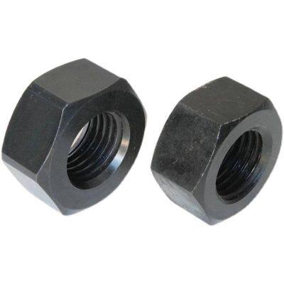 12.9/8.8 Grade High Strength Black Hexagonal Nut M2-M42 photo-2