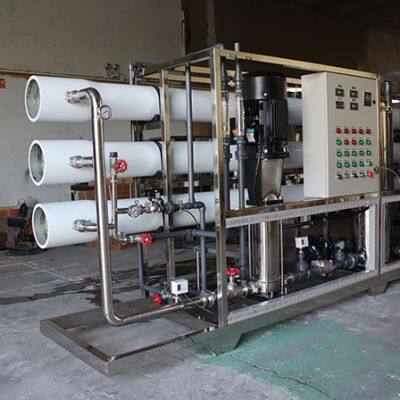 5T/H Double Stage RO System for Beverage Production Lithium Production Cosmetics photo-5
