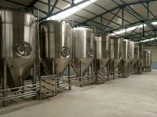 Full Turnkey Large Beer Brewing Equipment Full Automation PLC Control System