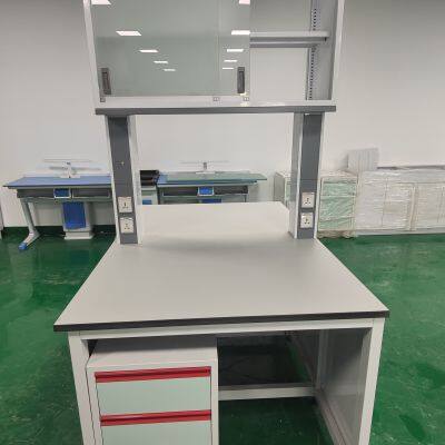 Laboratory All-Steel Central Workbench