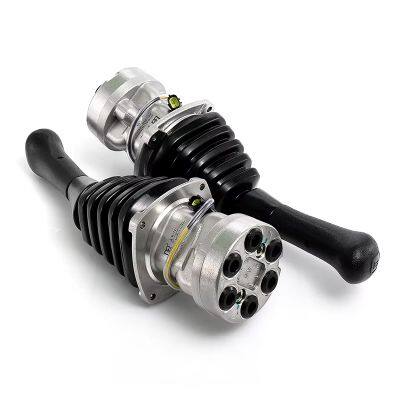 Inventario a la vista de la manija del joystick para la excavadora Sany 135. Piezas de repuesto chinas de Sany