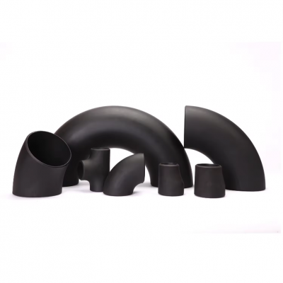 Carbon Steel Black Steel Stainless Steel Seamless Steel Sch80 Flange Pipe Fittings 180 Degree Elbow for Industrial Pipes photo-3