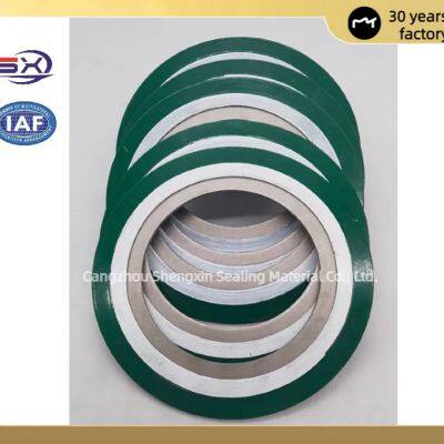 JIS Standard Petrochemical Sealing Gasket With Inner Ring O-Ring Metal Spiral Wound Gasket photo-2