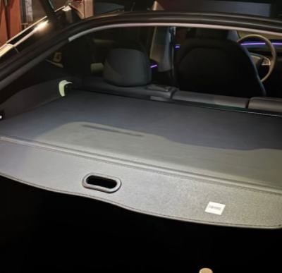 Custom-Fit 25 Model Y Juniper Trunk Cargo Cover - OEM Dimensions & Secure Fastening System