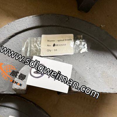 ORIGINAL VOLVO AUGER BLADES RM58832650 APPLY FOR VOLVO MACHINERY