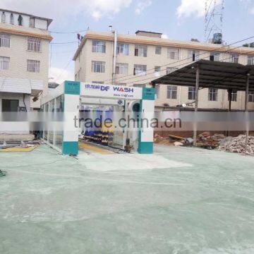 Tunnel Car Wash China Cases 9Brushes PE-T9 40000USD