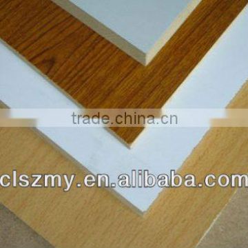 Melamine and Plain MDF for furniture