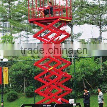 China manufacturer sale scissor lift,10m lifting height hydraulic scissor lifts,self-propelled hydraulic scissor lifting table