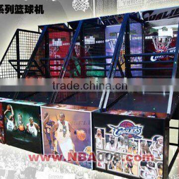 coin operated game machine/basketball machine