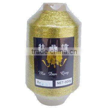 deep gold MX Type Metallic Yarn