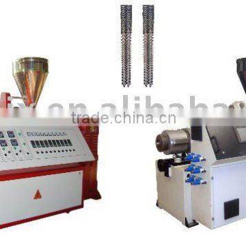 conical twin screw extruder