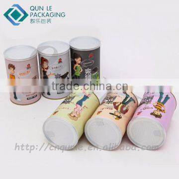 Removable Top Round Food storage boxes Cylinder food container