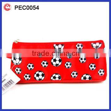 school custom printed simple football pencil case