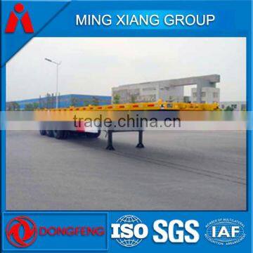 3 Axles Flatbed Semi Trailer for Sales