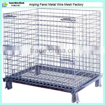 Galvanized folding 1 ton loading cage